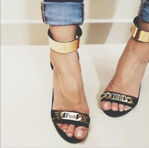 Jeffrey Campbell x Miss KL Malice F*ck Off Heels Size 9